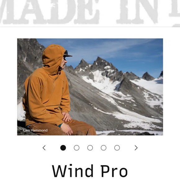 NEW! Melanzana Fleece HEAVY Women’s XL Wind Pro Hoodie in color WAVE - Picture 5 of 5